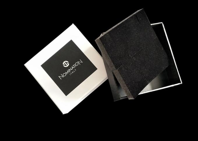 Πτυσσόμενο τετραγωνικό κιβώτιο δώρων μορφής χαρτονένιο ευνοϊκό για το περιβάλλον με το καπάκι