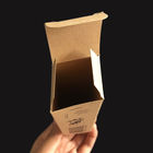 Μικρή μαζική καφετιά μάνδρα κιβωτίων καρτών δώρων UV αποτυπωμένο σε ανάγλυφο Debossed που σφραγίζεται που συσκευάζει προμηθευτής