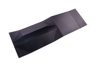 UV τυπωμένο λογότυπο χαρτόνι που διπλώνει τα κιβώτια δώρων, μαύρα κιβώτια δώρων με τα καπάκια προμηθευτής