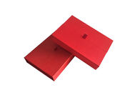 Τοπ κόκκινο διαμορφωμένο βιβλίο κιβώτιο ΚΑΠ, μαγνητικό κιβώτιο χτυπημάτων με την ταινία σατέν πλάτους 2cm προμηθευτής