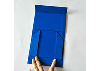 Καθαρό σκούρο μπλε χρώμα που διπλώνει τα κιβώτια δώρων για τη συσκευασία ενδυμασίας ενδυμάτων προμηθευτής