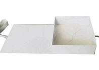 Δίπλωμα χαρτονιού εγγράφου δώρων κιβωτίων της άσπρης εκτύπωσης Panton μορφής κορδελλών ορθογώνιας προμηθευτής